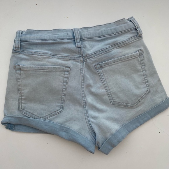 Denim high rise shorts from garage size 01 - Picture 3 of 3
